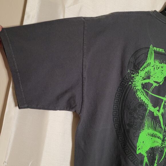 Reel Legends Green Design Shirt - XL - Excellent Condition - Picture 10 of 13